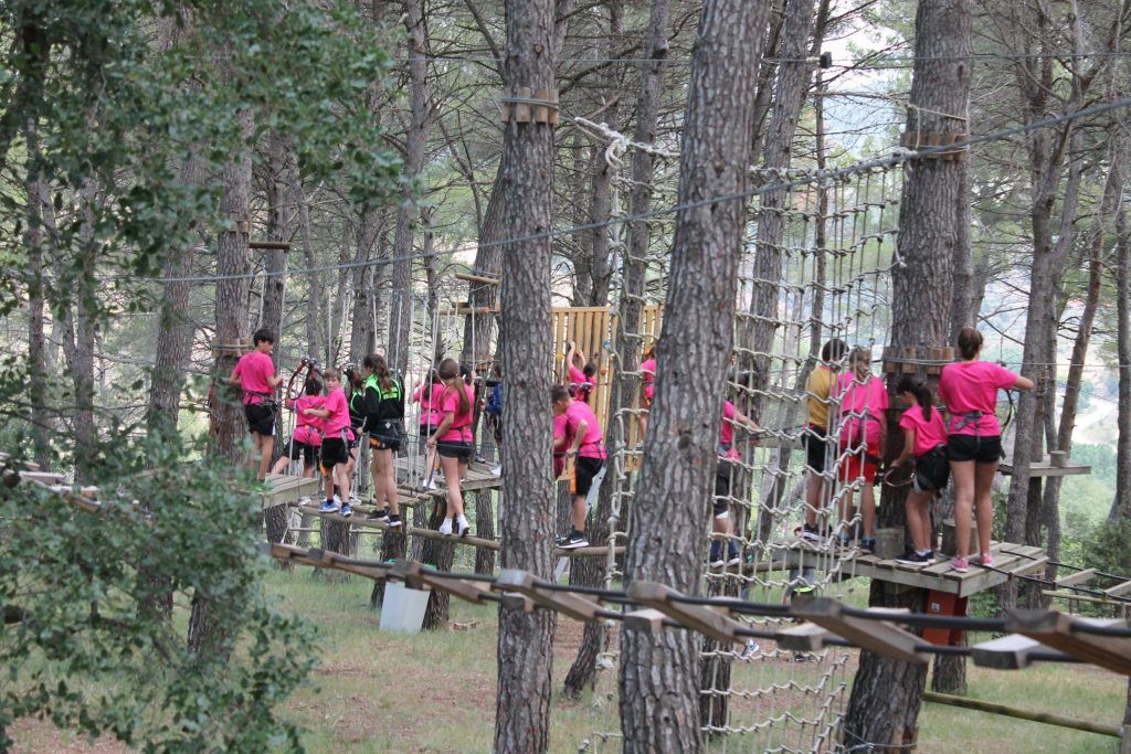 Excursión balonmano castellon al Parque Saltapins