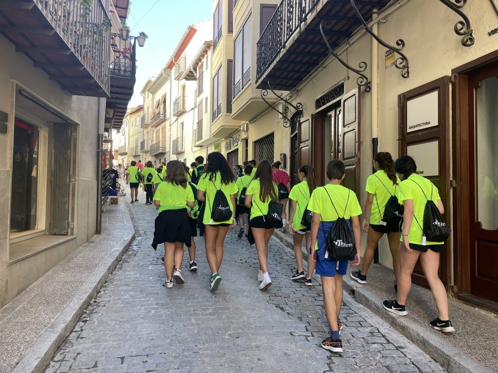 Balonmano Castellon visita morella